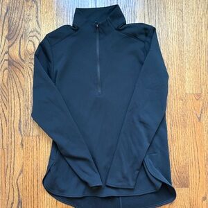 Nike black running top